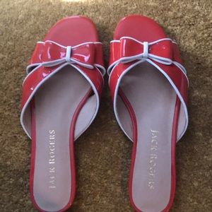 Jack Rogers sandals size 8 orange
